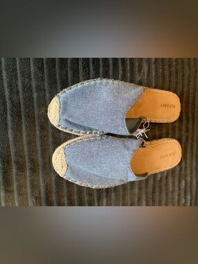 Old Navy Denim Espadrille Slip-On - Blue